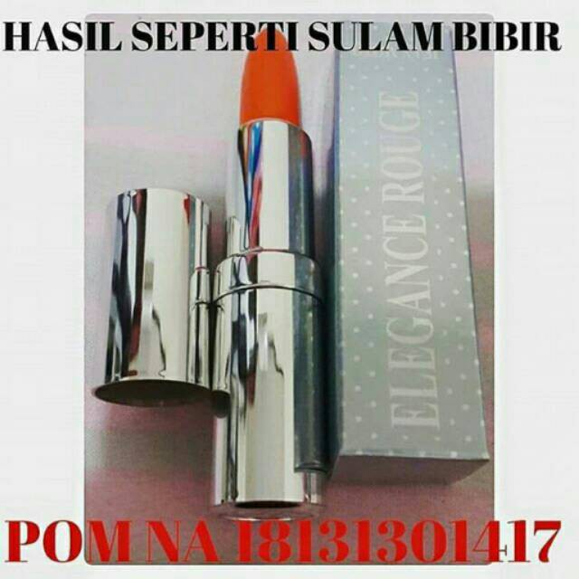 Lipstik sulam bibir elegance rouge BPOM