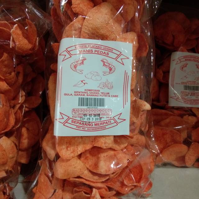 

Keripik kentang udang