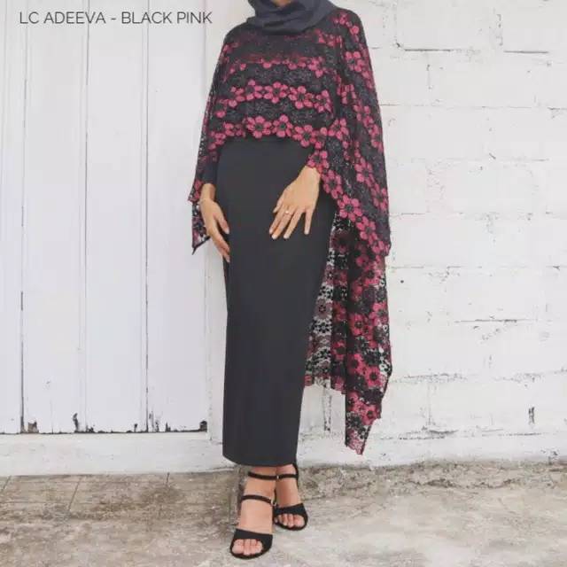 Long cape adeeva / long cape brukat/ brokat / BROKAT KONDANGAN