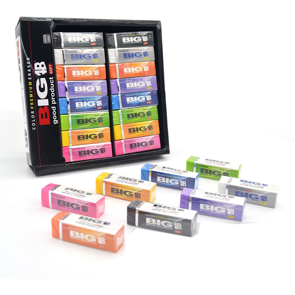 

Penghapus/eraser BIG SOFT 9323 warna-warni