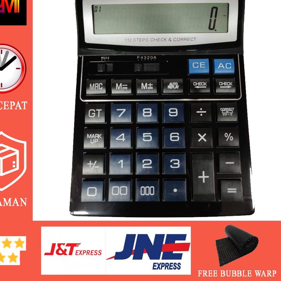 

[PRODUK 9FH9Q] BESAR ! Kalkulator Citizen 914D 14 digit - Kakulator Dagang / Kalkulator Check / Calculator Besar BSB