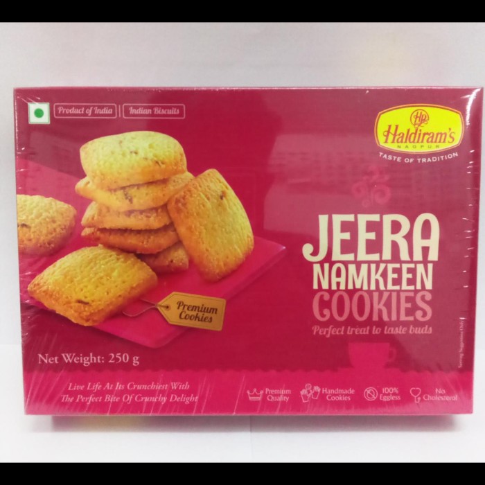 

HALDIRAMS JEERA NAMKEEN COOKIES 250GM