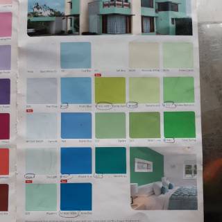  CAT  TEMBOK  VINILEX  NIPPON  PAINT  WARNA  PUTIH CREAM ABU 