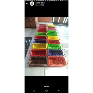 nampan rotan sintetis