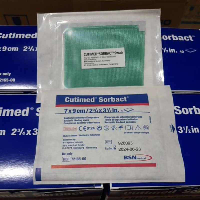 Cutimed Sorbact Swab 7x9