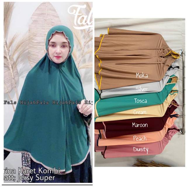 HIJAB KERUT FALS LIST / Jilbab kerut fals LIST