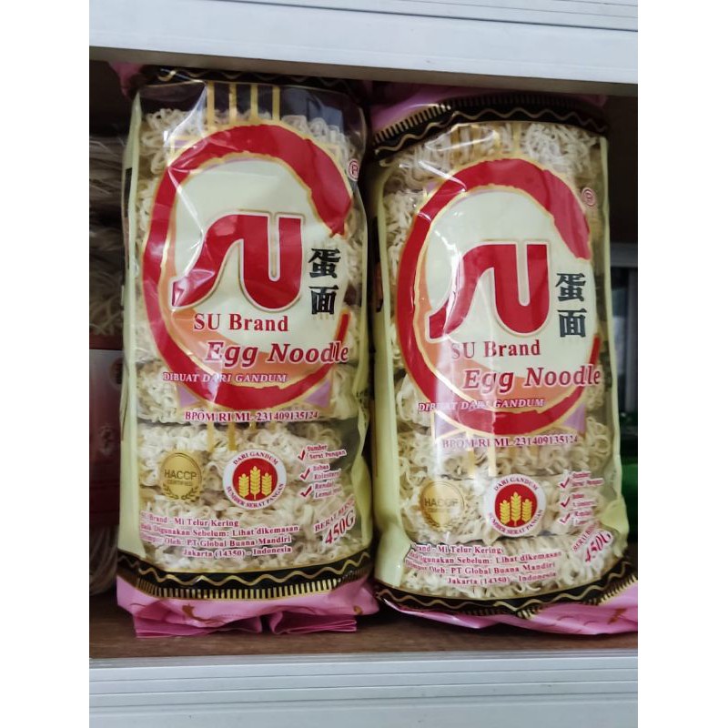 

SU Brand Egg Noodle 450gr