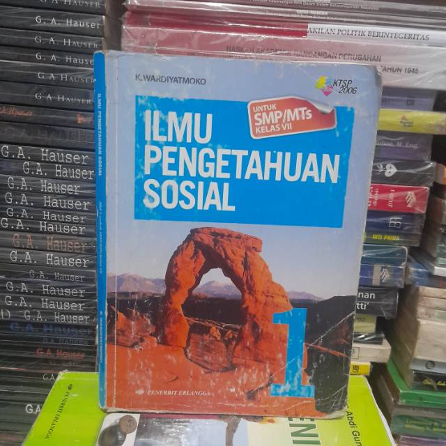 Original Buku Ilmu Pengetahuan Sosial SMP MTS VII 7 1 By K Wardiyatmoko Erlangga 2006