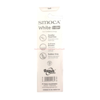 Smoca White Clean Cleaner White Toothbrush Sikat Gigi Tooth Brush Smo Ca Tooth Brush Bulu Sikat 0.01 Smoka