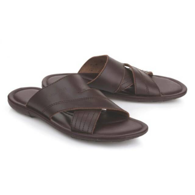Sandal selop kasual pria, sandal kulit pria, sandal distro pria , sandal cibaduyut