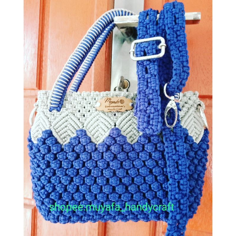 Tas Tali Kur motif anggur