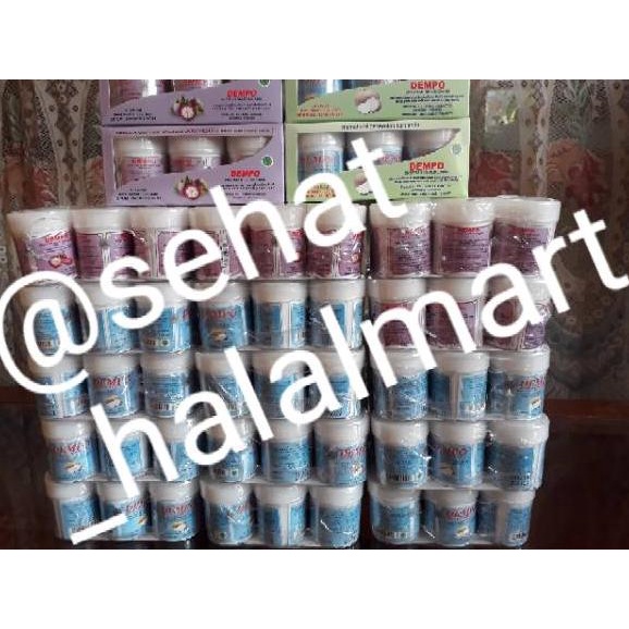 (WX40F] Bagus .3 BOTOL ( 1KOTAK ) CREAM DEMPO EKSTRAK BENGKOANG & DEMPO EKSTRAK KULIT MANGGIS|,.