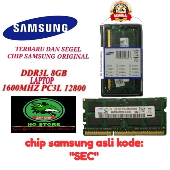 RAM LAPTOP DDR3L 8 GB