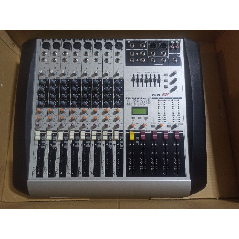 AUDIO MIXER FX - 08 DSP