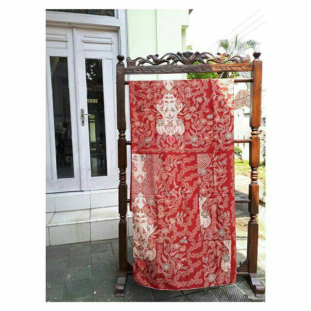 Kain Batik Tulis Bahan Kemeja Sutra Pria