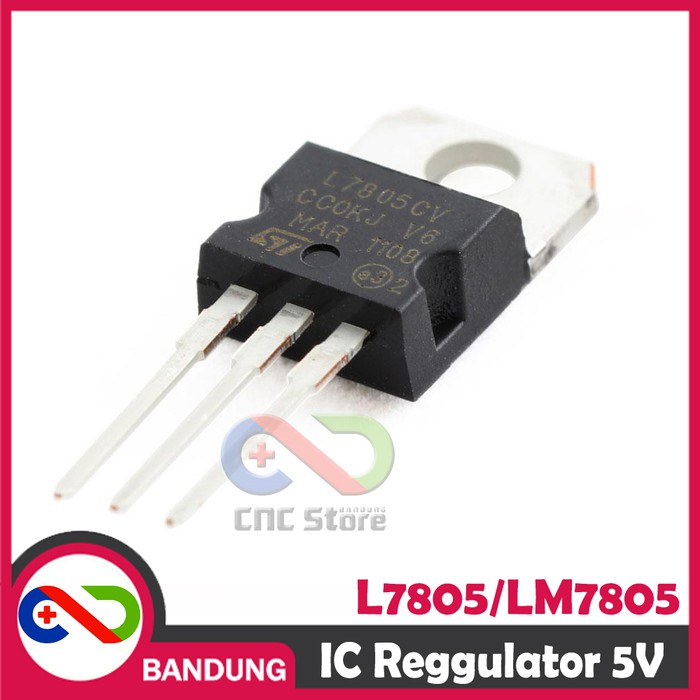 L7805CV L7805 7805 TO-220 POSITIVE VOLTAGE REGULATOR 5V