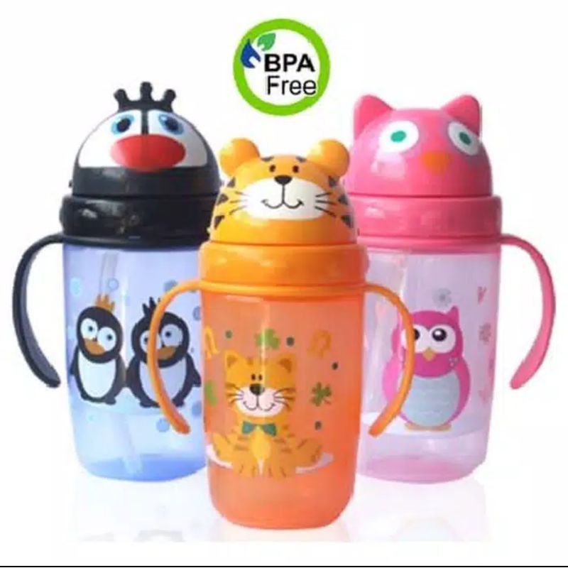 Dodo Botol Minum animal karakter cup 260 ml / DDC008