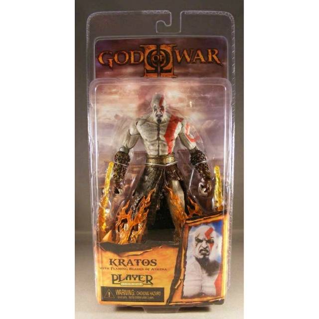 Neca kratos god of war with flaming blade