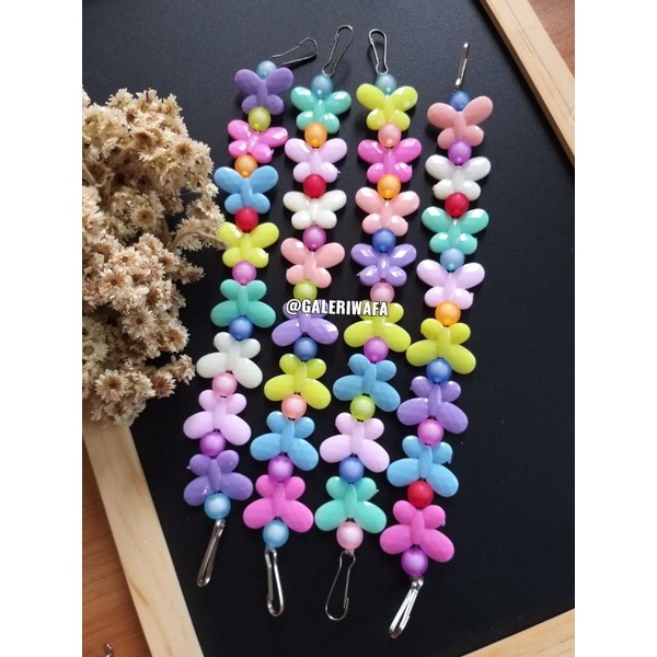 konektor hijab lucu/konektor hijab mutiara