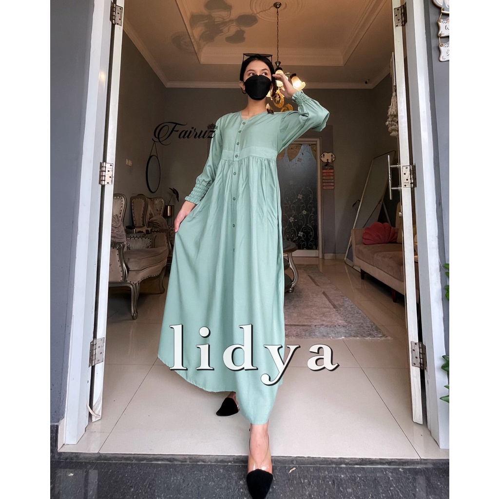 Dress Daster Arab Cantik Fairuz Lidya By Fairuz ORIGINAL