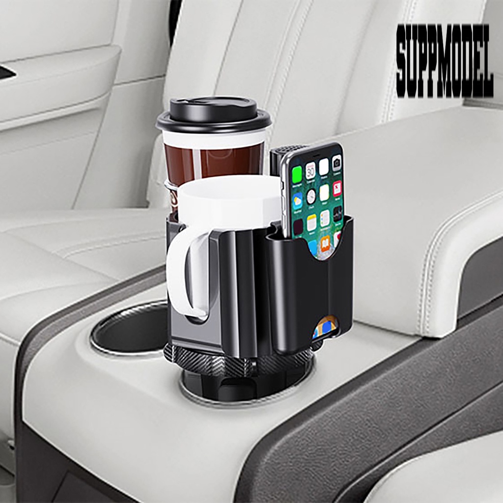 4in1 Cup Holder Aromaterapi / Minuman / Kopi / Snack Multifungsi Adjustable Untuk Mobil