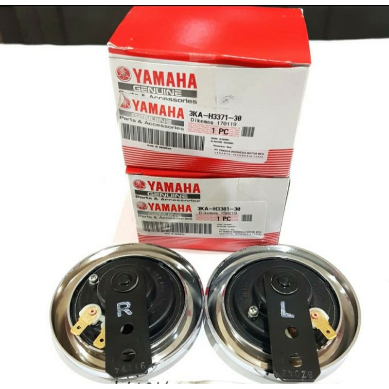 KLAKSON RX KING SET KANAN KIRI ASLI ORI YAMAHA 3KA H3371 30 &amp; 3KA H3381 30