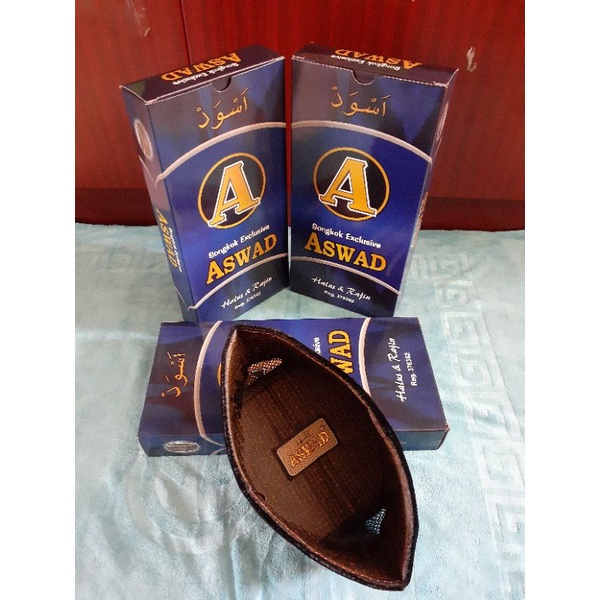 Songkok Peci Hitam Aswad Tinggi 7