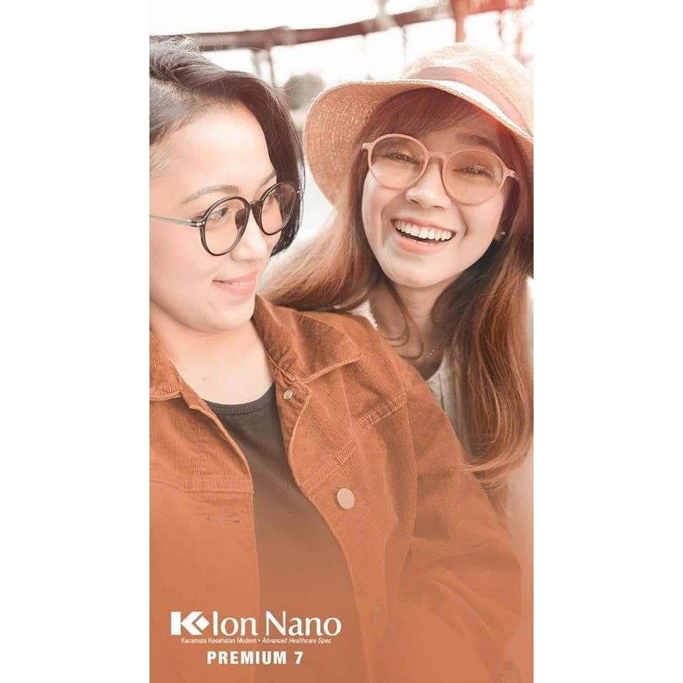 Kacamata Minus Bulat-Kacamata Anti Radiasi Bulat-Kacamata Rabun Dekat Dan Jauh-K-Ion Nano Premium 7