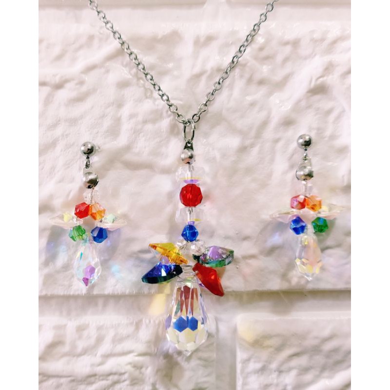 Kalung Swarovski Original 1 set termura & mewah
