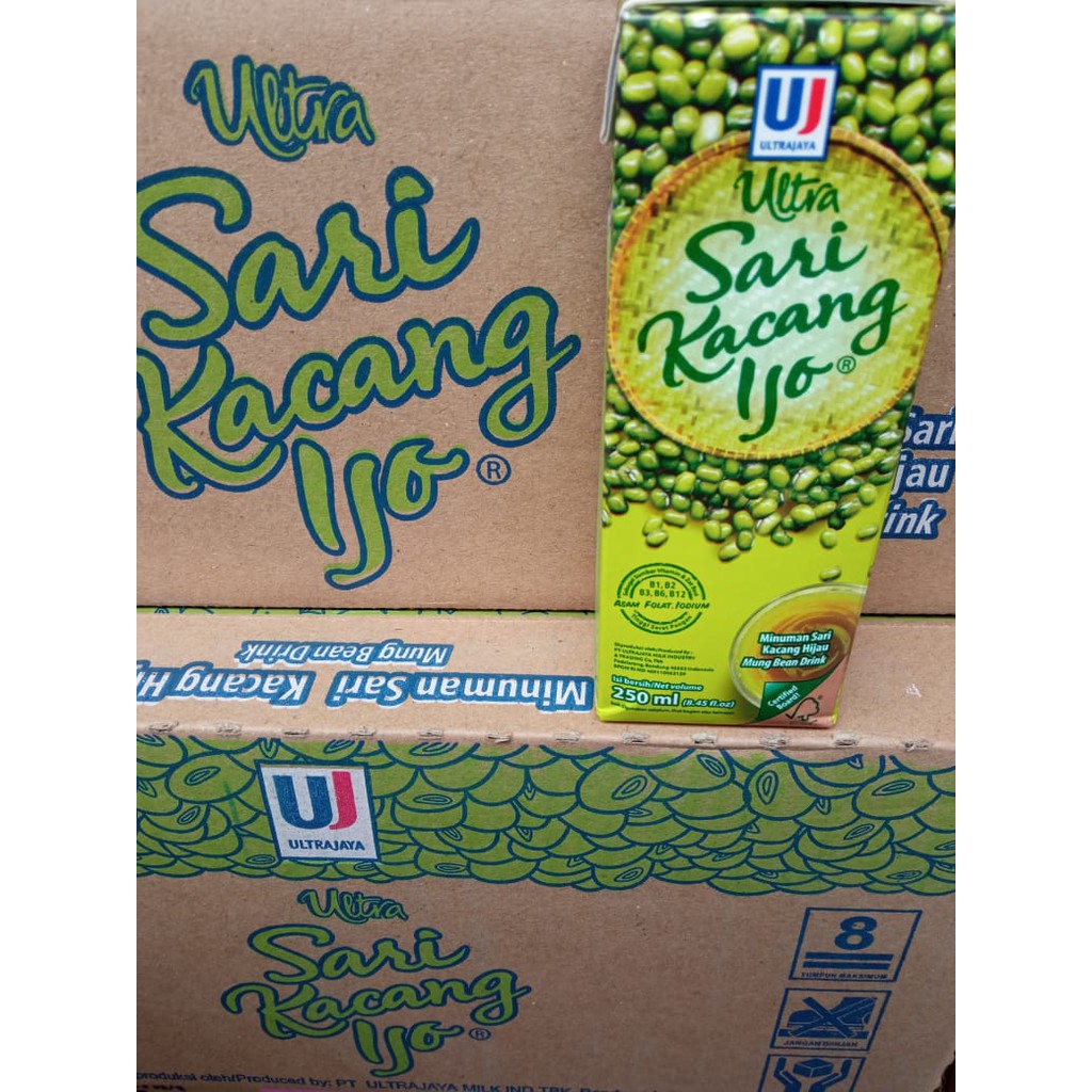 

Sari Kacang Ijo Ultra Jaya 250 ml
