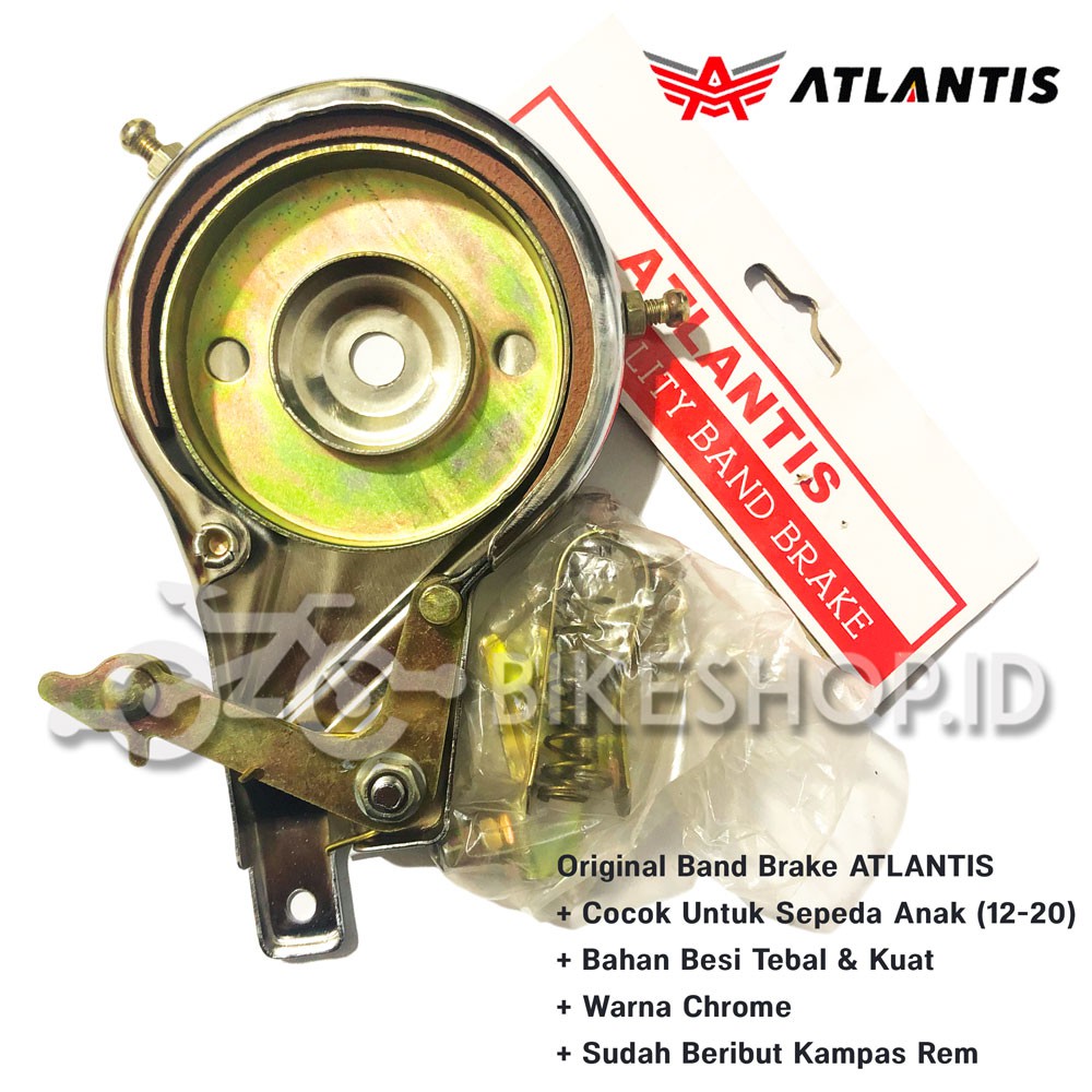 Rem Tromol Band Brake Atlantis Sepeda Mini 70mm Chrome | High Quality