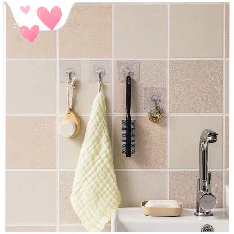 GANTUNGAN HOOK MAGIC TEMPEL HOOK AJAIB AKSESORI KAMAR MANDI KAIT DIPASANG DINDING BEBAS PAKU BAGUS
