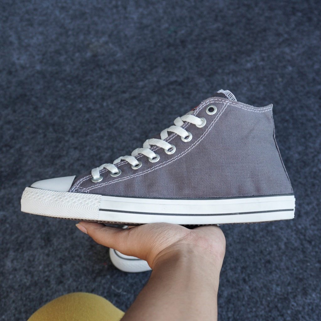 BISA COD !! SEPATU PRIA CASUAL SNEAKERS CONVERSE HIGH 70S ALLSTAR CLASIC ABU SEPATU PRIA / WANITA