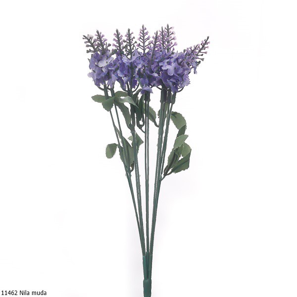 Bunga Plastik Lavender | Bunga Hias Lavender 1146-Nila muda