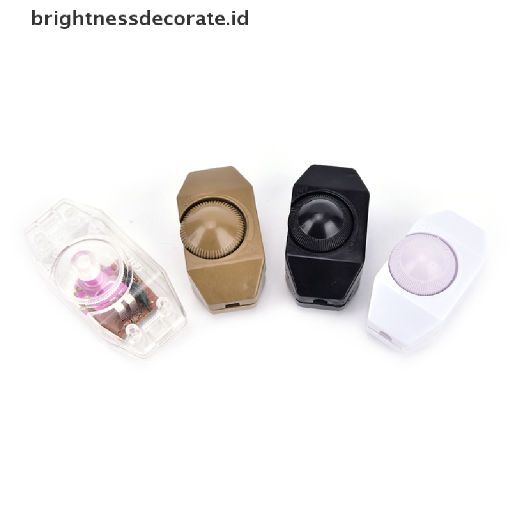 (Birth) 1pc Saklar Dimmer Lampu Meja / Lantai Adjustable Untuk Rumah