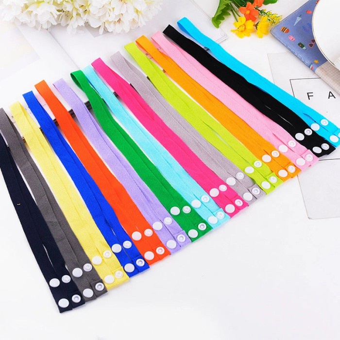 KESEHATAN MASKER MDS99 TALI MASKER KAIN KANCING TALI MASKER KOREA