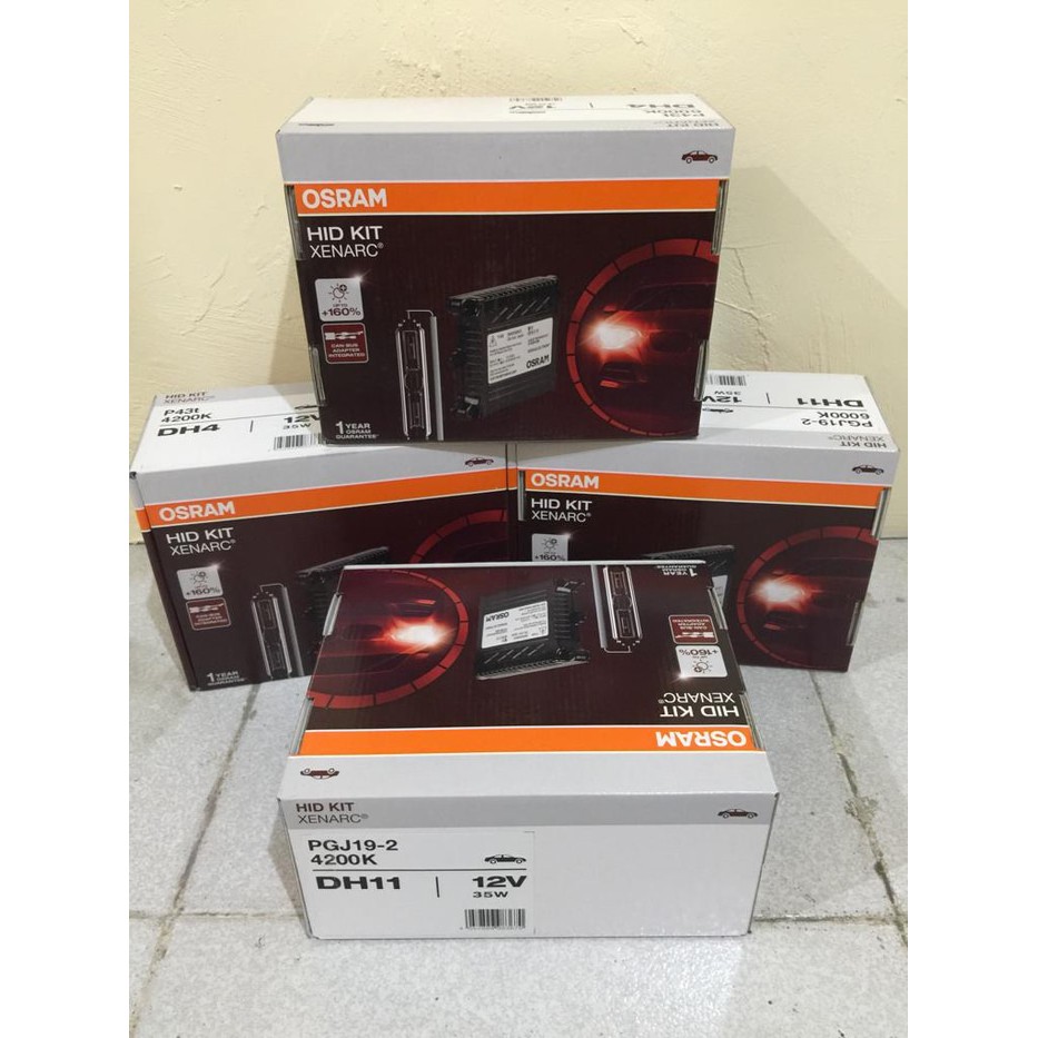 HID OSRAM XENARC CONVERSION KIT H4 4200K  Berkualitas