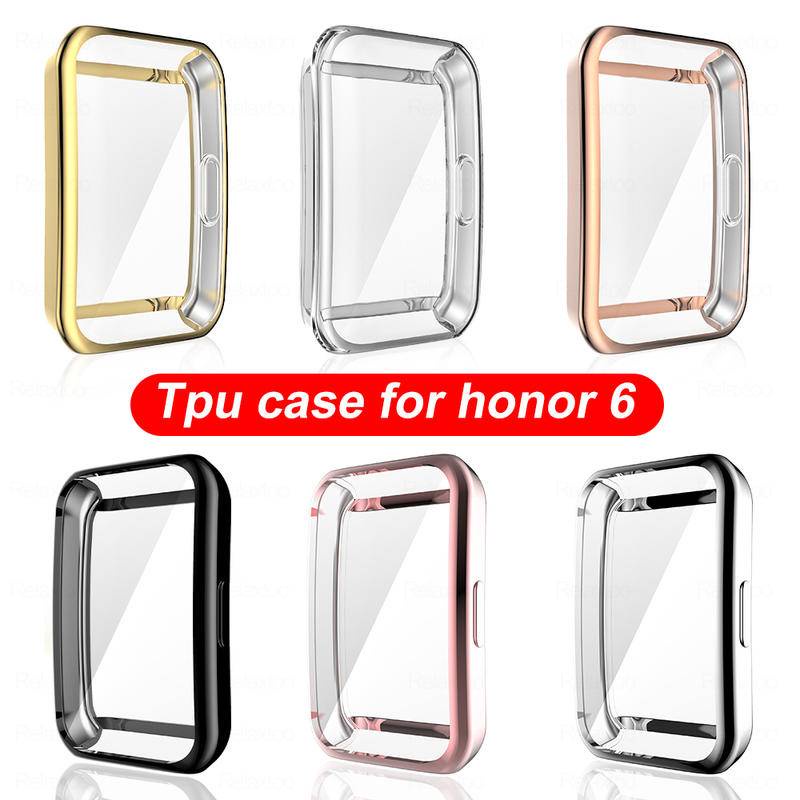 Casing Soft Case Tpu Untuk Huawei Honor Band 6 Pro Watch Fit Es 6