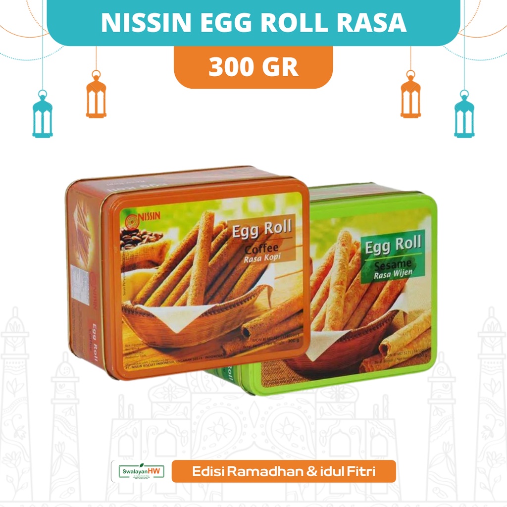 

NISSIN EGG ROLL RASA 300GR I ED 10/2025