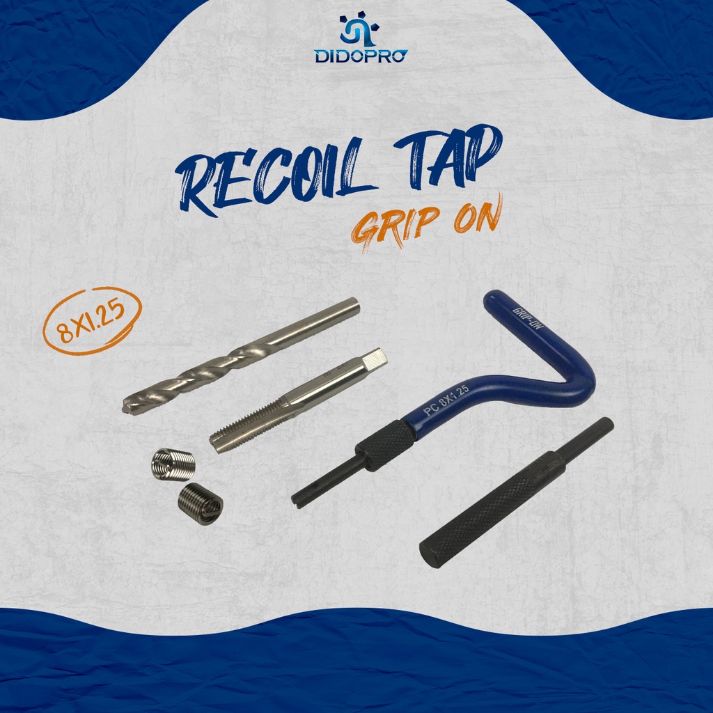 Tap Recoil Set Grip-On M8 X 1.25 | Recoil Tap