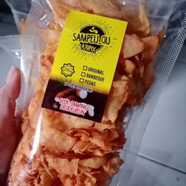 

Kripik Keripik Singkong Sampeu_Qu Pedas, BBQ, Original Termurah