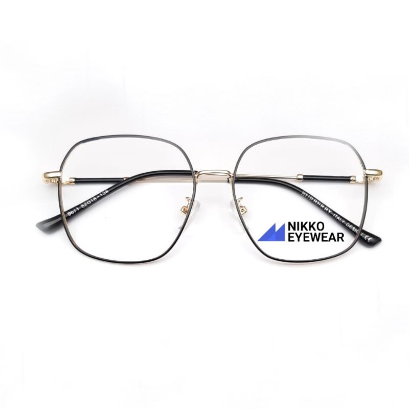 Frame Kacamata 9761, Lensa Minus Antiradiasi