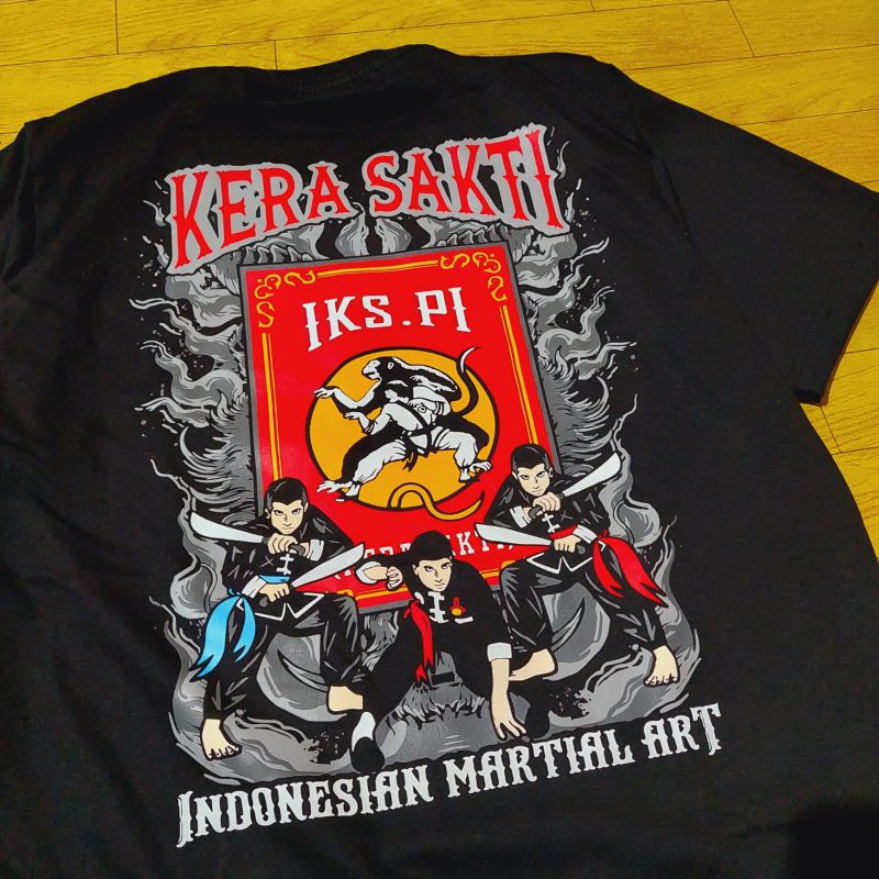 Kaos Sablon90 KERA SAKTI TERBARU,kaos pencak silat