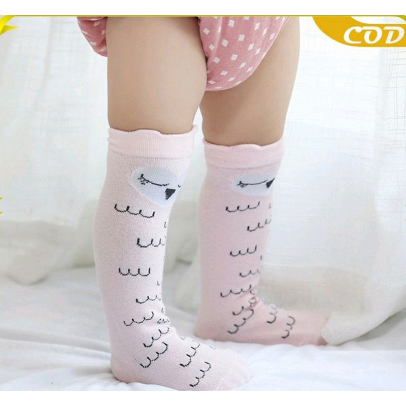 Kaos kaki anti slip anak bayi panjang motif lucu IMPORT