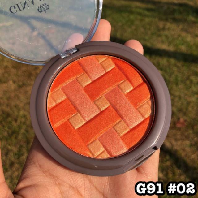 GINA GLAM Graceful Blusher #G91 Thailand / Blush On / Cosmetic / Makeup / Blushon / Pigmented