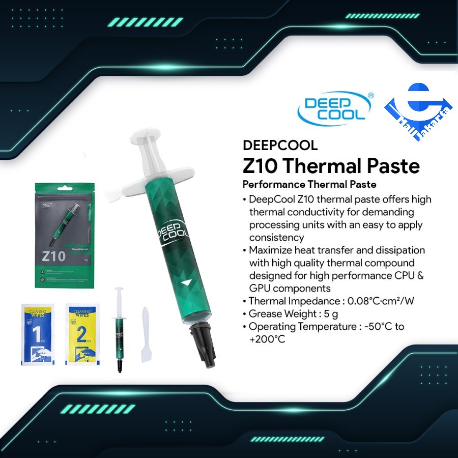 DeepCool Deep Cool Z10 Thermal Pasta Pendingin Prosesor Thermal Paste