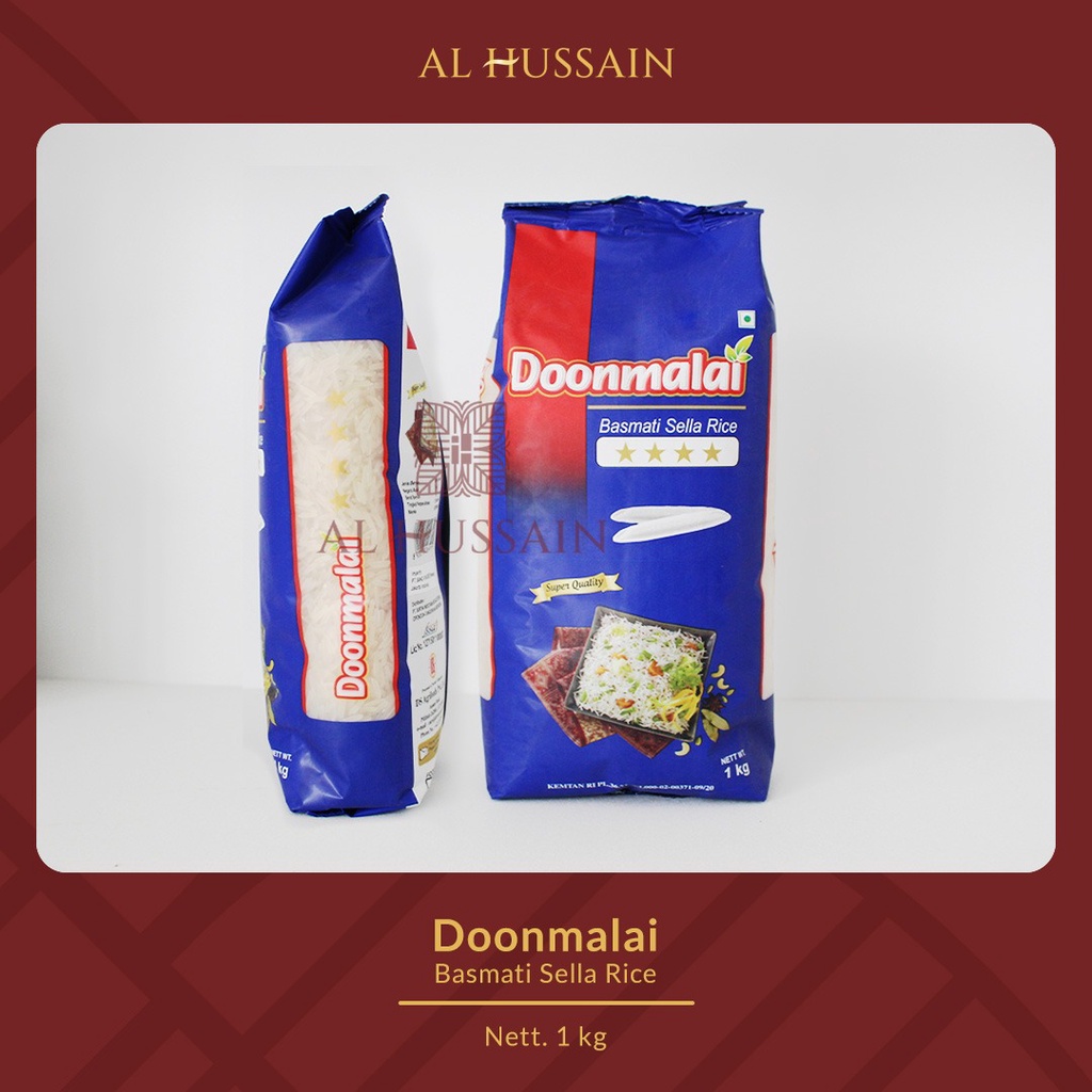 

BERAS BASMATI DOONMALAI UKURAN 1 KG