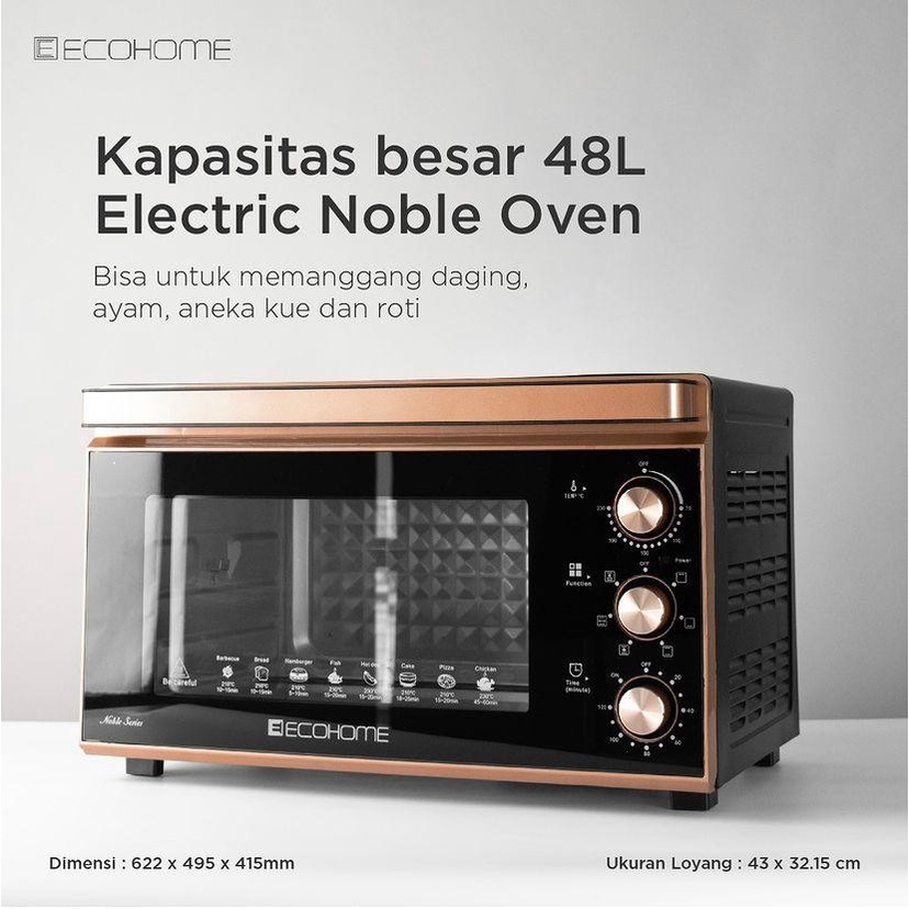 ECOHOME ELECTRIC NOBLE OVEN
