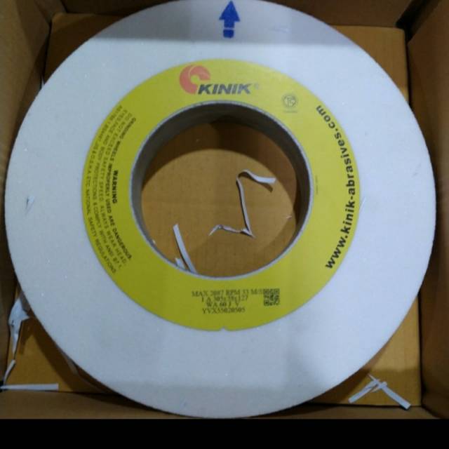 batu gurinda kinik ukuran wa60jv 305 x 38 x 127