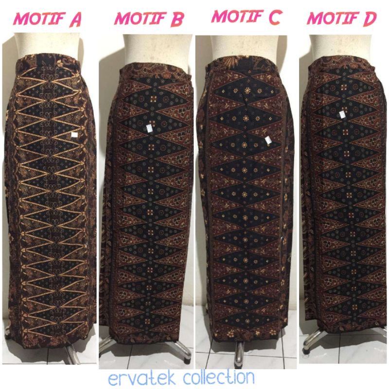 Rok Tumpal Geser Kancing 4 GK010 Motif Pucuk Rebung / Rok Betawi Motif Terbaru /Bawahan kebaya Encim Betawi